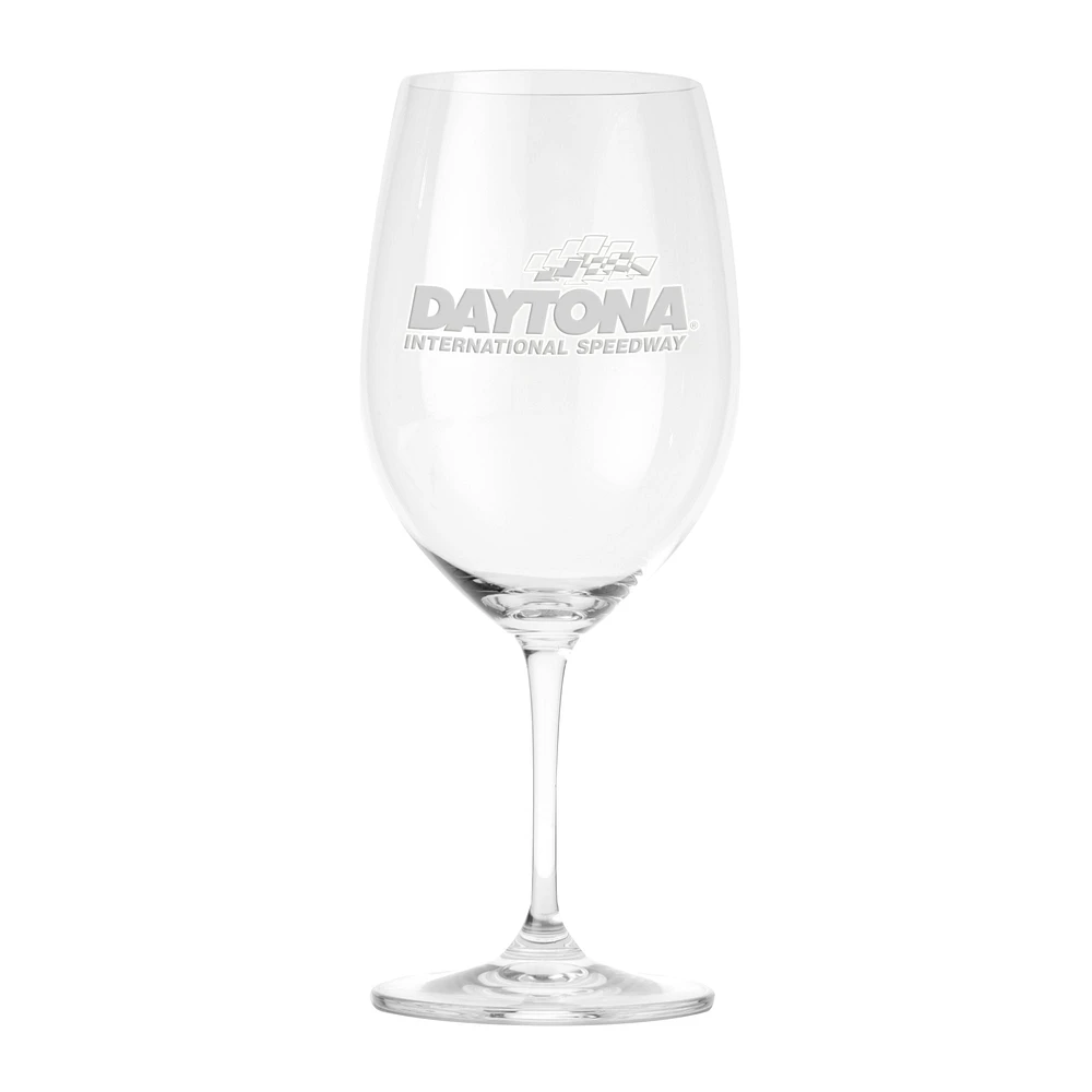 Daytona International Speedway 22oz. Red Wine Glass