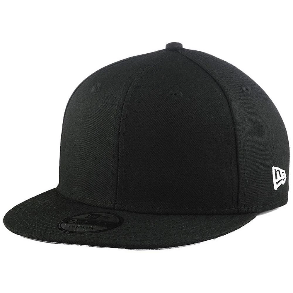 Men's New Era Black Custom 9FIFTY Adjustable Hat