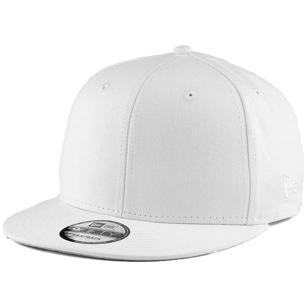 Men's New Era White Custom 9FIFTY Adjustable Hat