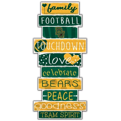 Baylor Bears 5'' x 24'' Celebrations Stack Sign