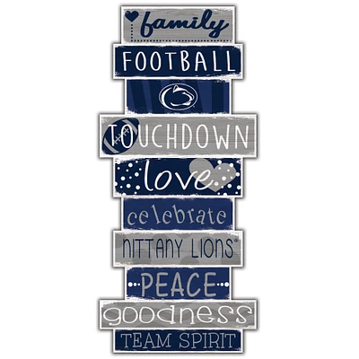 Penn State Nittany Lions 5'' x 24'' Celebrations Stack Sign