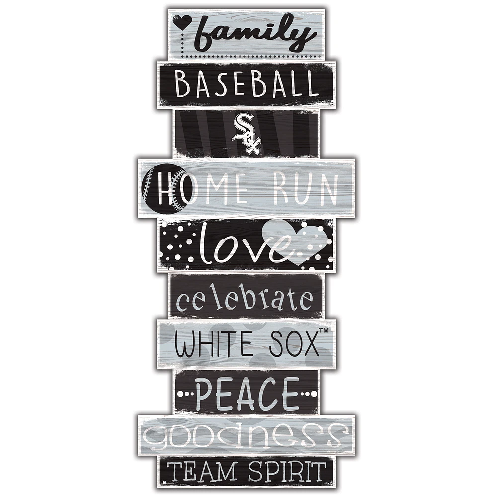 Chicago White Sox 5'' x 24'' Celebrations Stack Sign