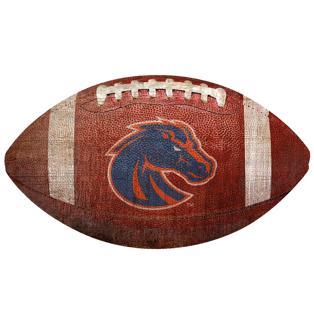 Boise State Broncos 12'' Football Sign
