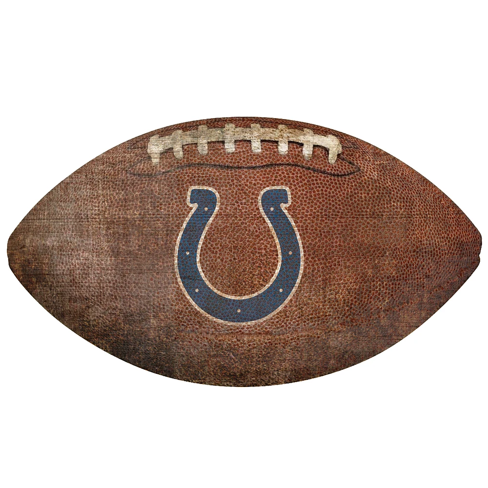 Indianapolis Colts 12'' Football Sign