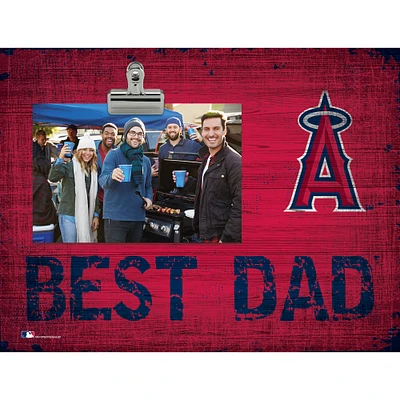 Los Angeles Angels 8'' x 10.5'' Best Dad Clip Frame