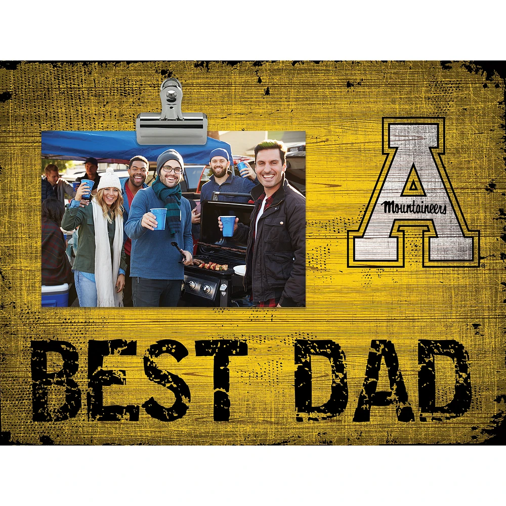 Appalachian State Mountaineers 8'' x 10.5'' Best Dad Clip Frame