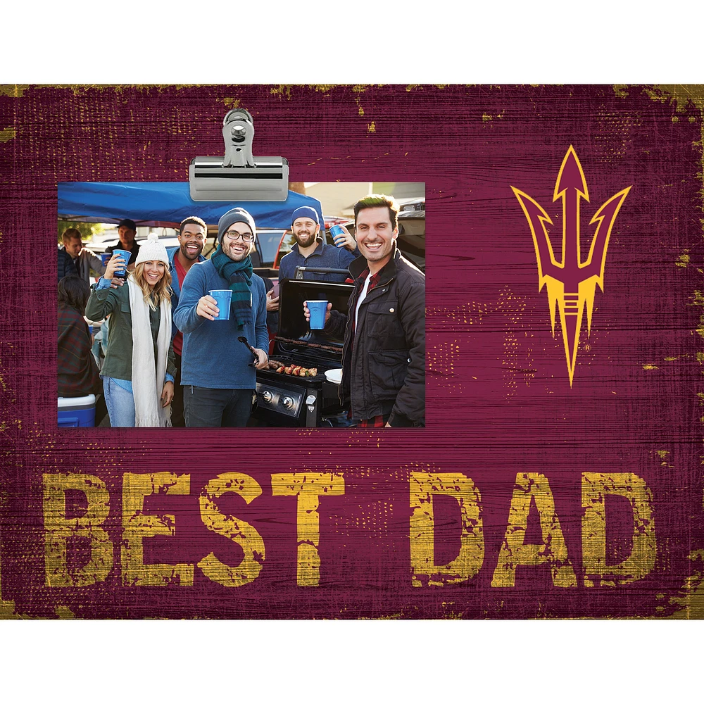 Arizona State Sun Devils 8'' x 10.5'' Best Dad Clip Frame