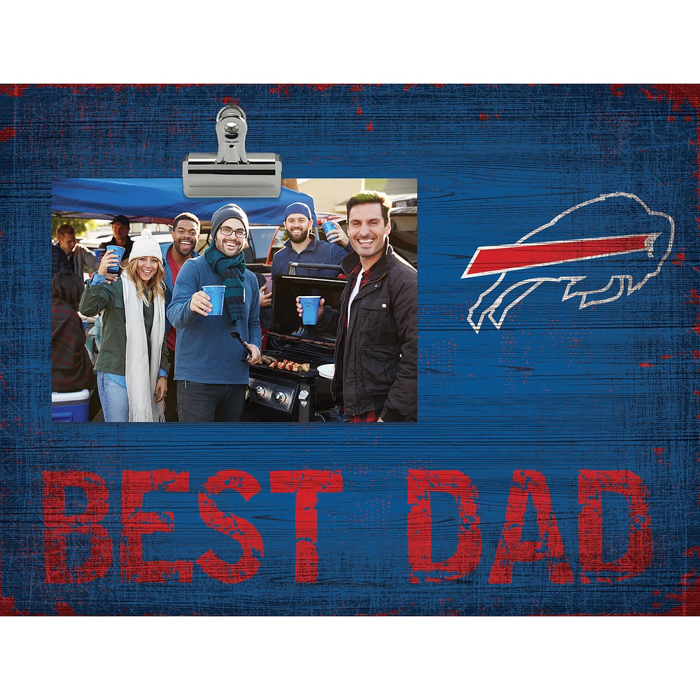 Buffalo Bills 8'' x 10.5'' Best Dad Clip Frame