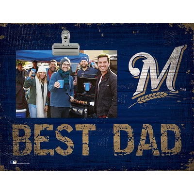 Milwaukee Brewers 8'' x 10.5'' Best Dad Clip Frame