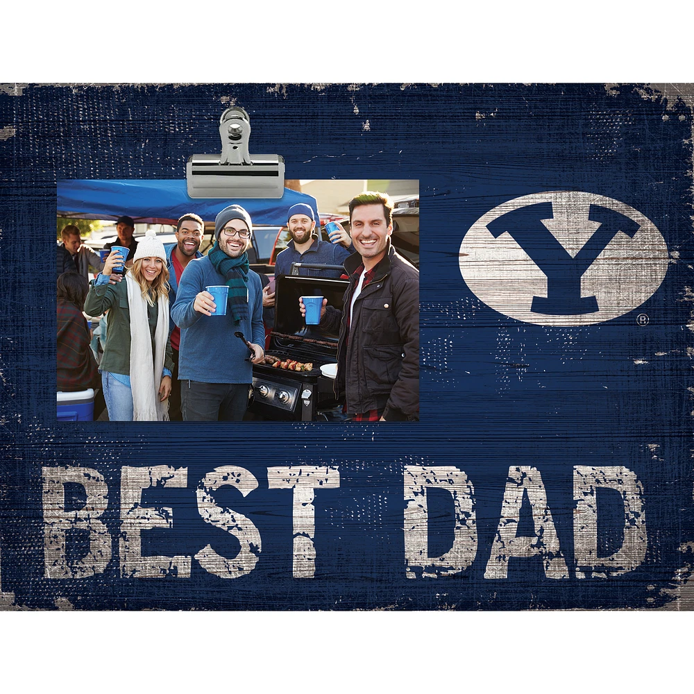 BYU Cougars 8'' x 10.5'' Best Dad Clip Frame
