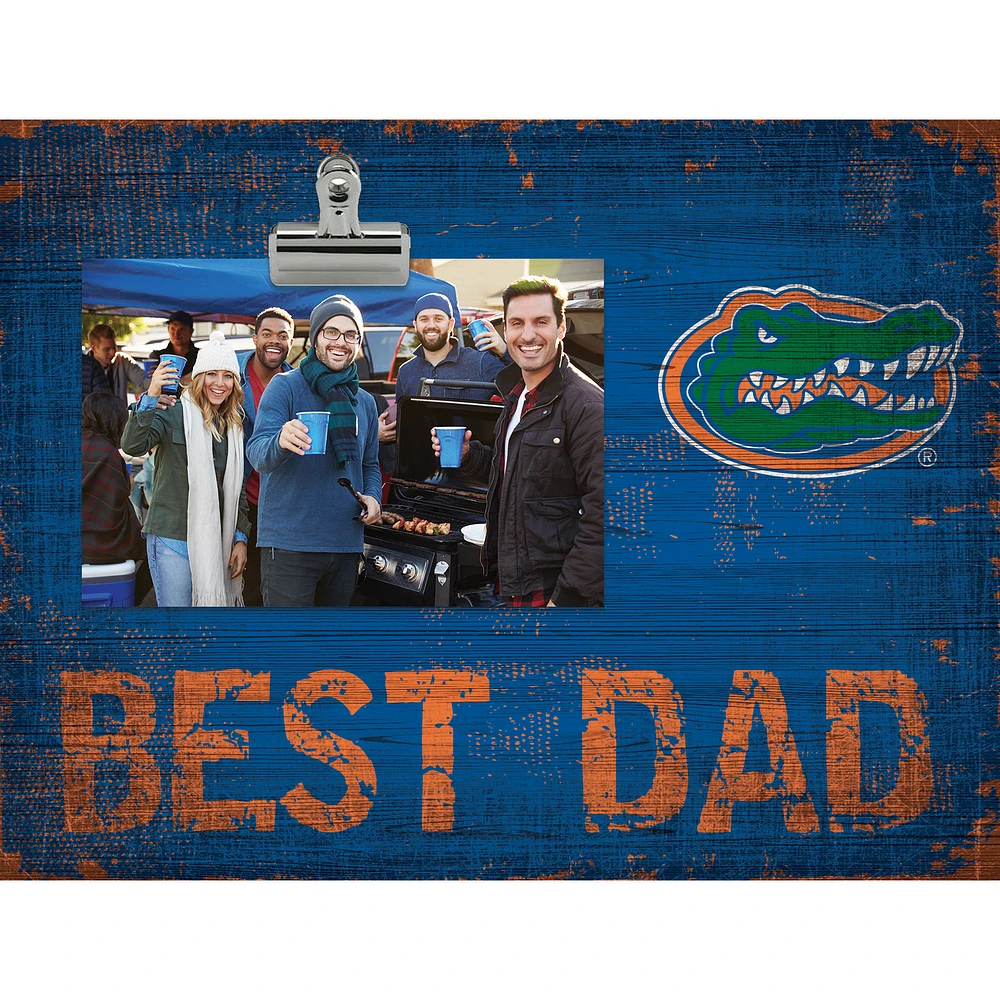 Florida Gators 8'' x 10.5'' Best Dad Clip Frame