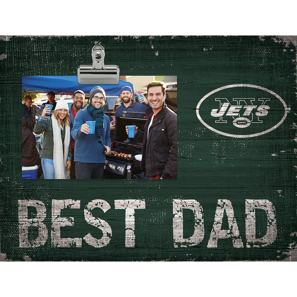 New York Jets 8'' x 10.5'' Best Dad Clip Frame