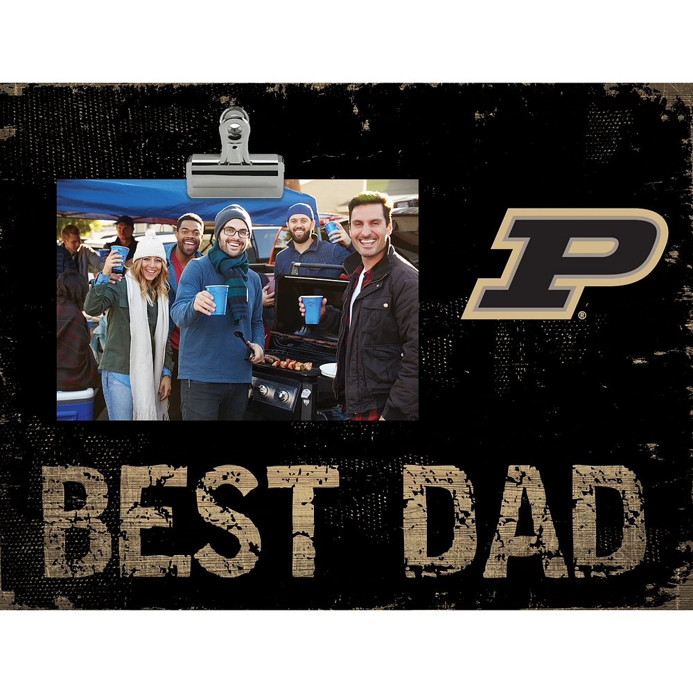 Purdue Boilermakers 8'' x 10.5'' Best Dad Clip Frame