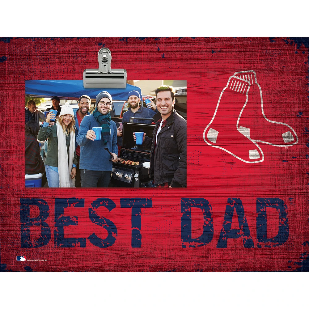 Boston Red Sox 8'' x 10.5'' Best Dad Clip Frame