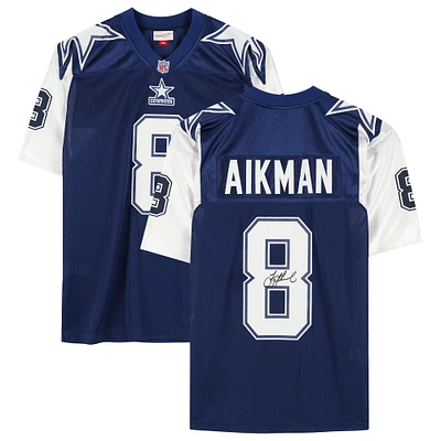 Troy Aikman Dallas Cowboys Autographed Alternate Mitchell & Ness Authentic Jersey