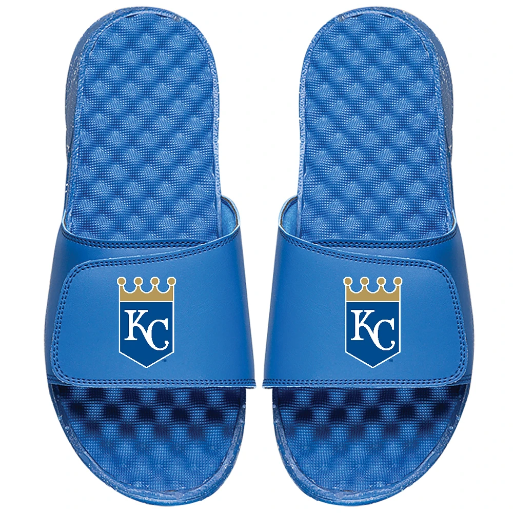 Men's ISlide Royal Kansas City Royals Primary Logo Slide Sandals