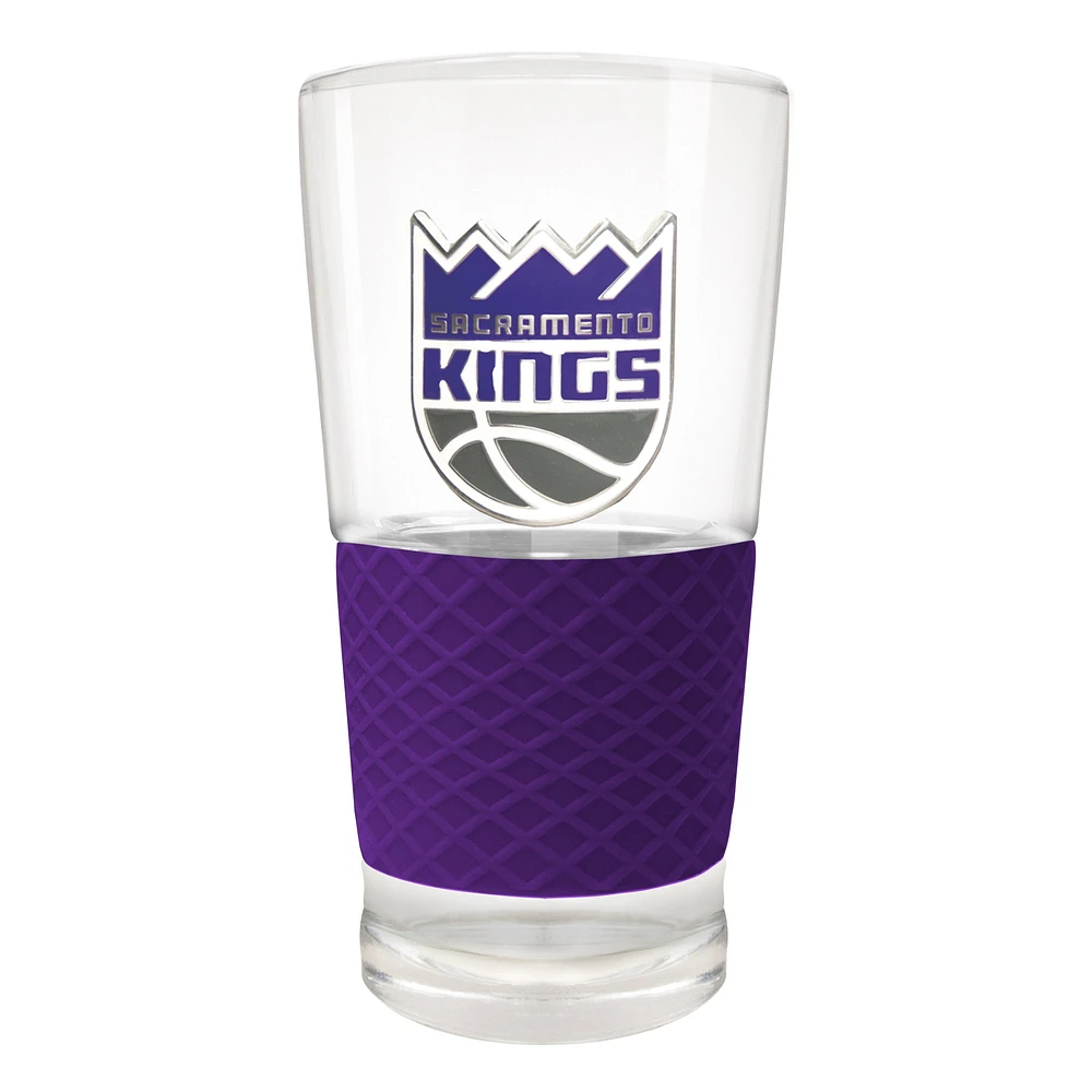 Sacramento Kings 22oz. Pilsner Glass with Silicone Grip