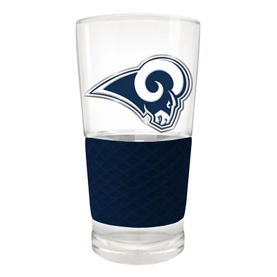 Los Angeles Rams 22oz. Pilsner Glass with Silicone Grip