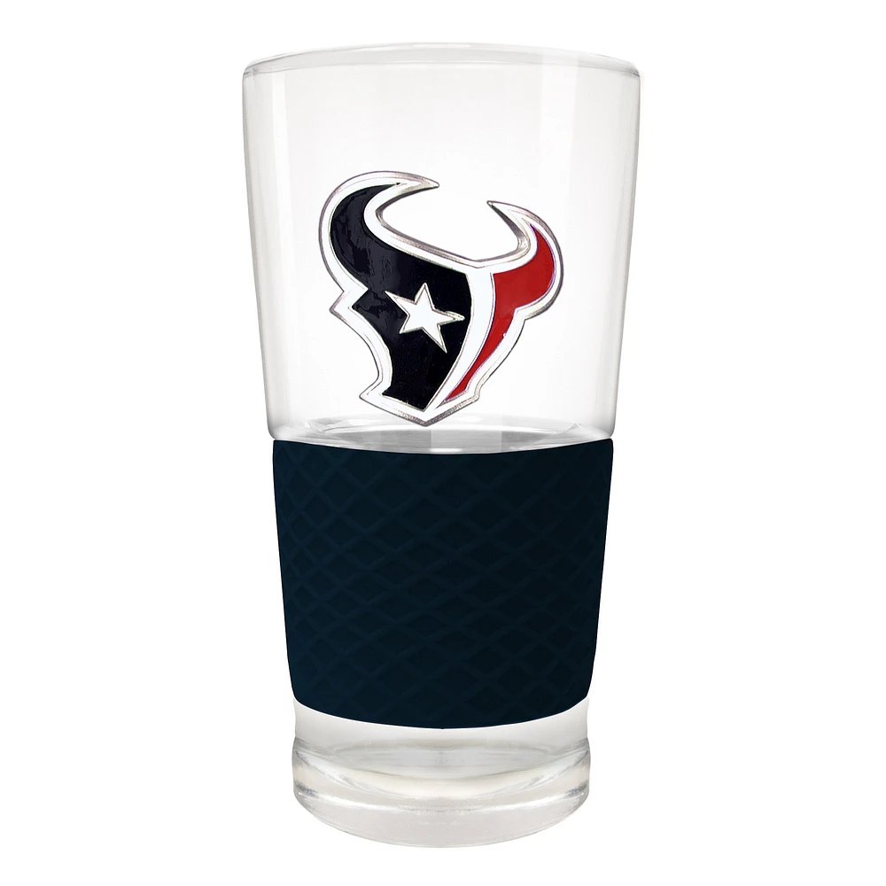 Houston Texans 22oz. Pilsner Glass with Silicone Grip