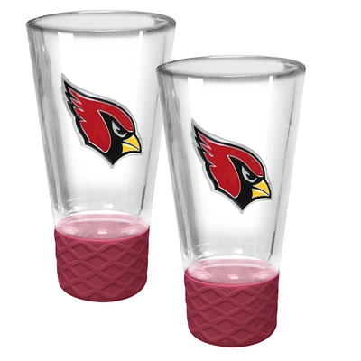 Arizona Cardinals 2-Pack 4oz. Cheer Shot Set with Silicone Grip