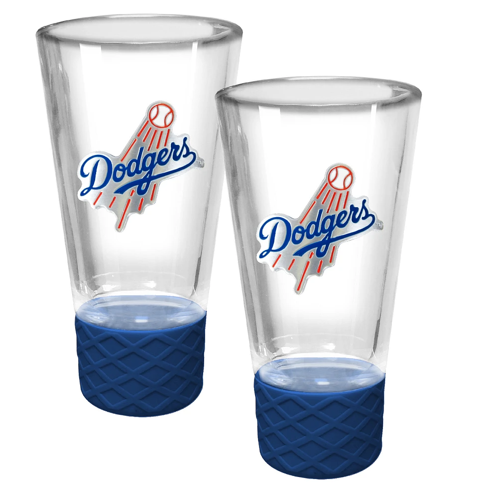 Los Angeles Dodgers 2-Pack 4oz. Cheer Shot Set with Silicone Grip