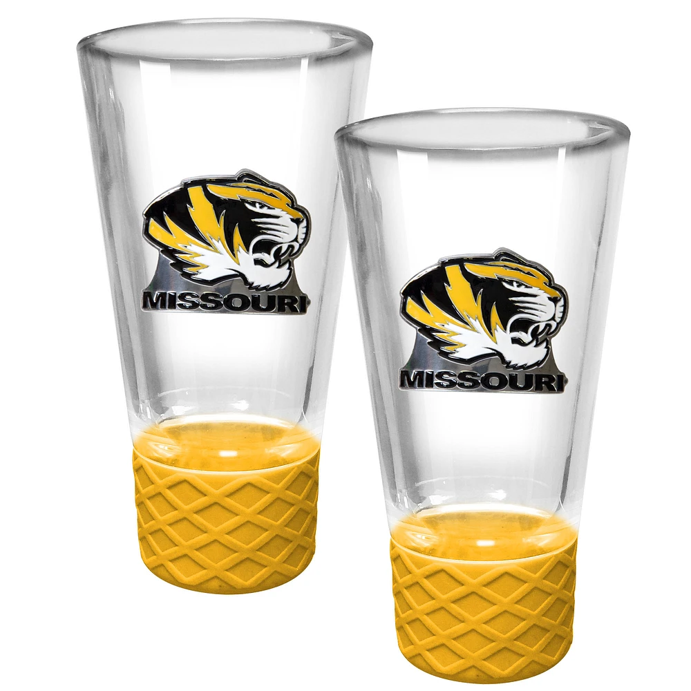 Missouri Tigers 2-Pack 4oz. Cheer Shot Set with Silicone Grip