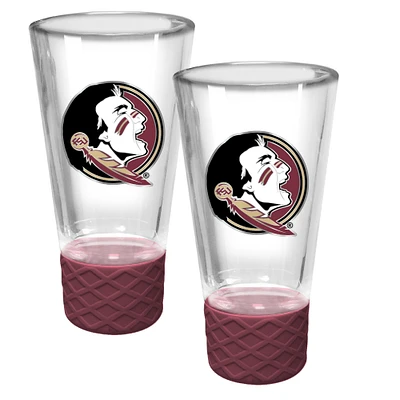 Florida State Seminoles 2-Pack 4oz. Cheer Shot Set with Silicone Grip