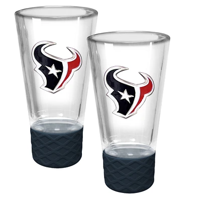 Houston Texans 2-Pack 4oz. Cheer Shot Set with Silicone Grip