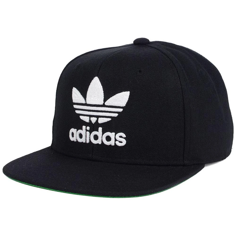 adidas Originals Trefoil Chain Adjustable Hat - Black/White