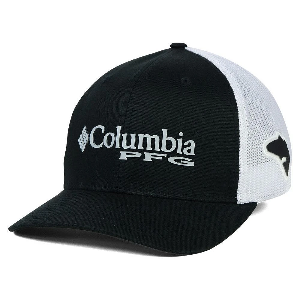 Columbia PFG Mesh Flex Hat - Black/White