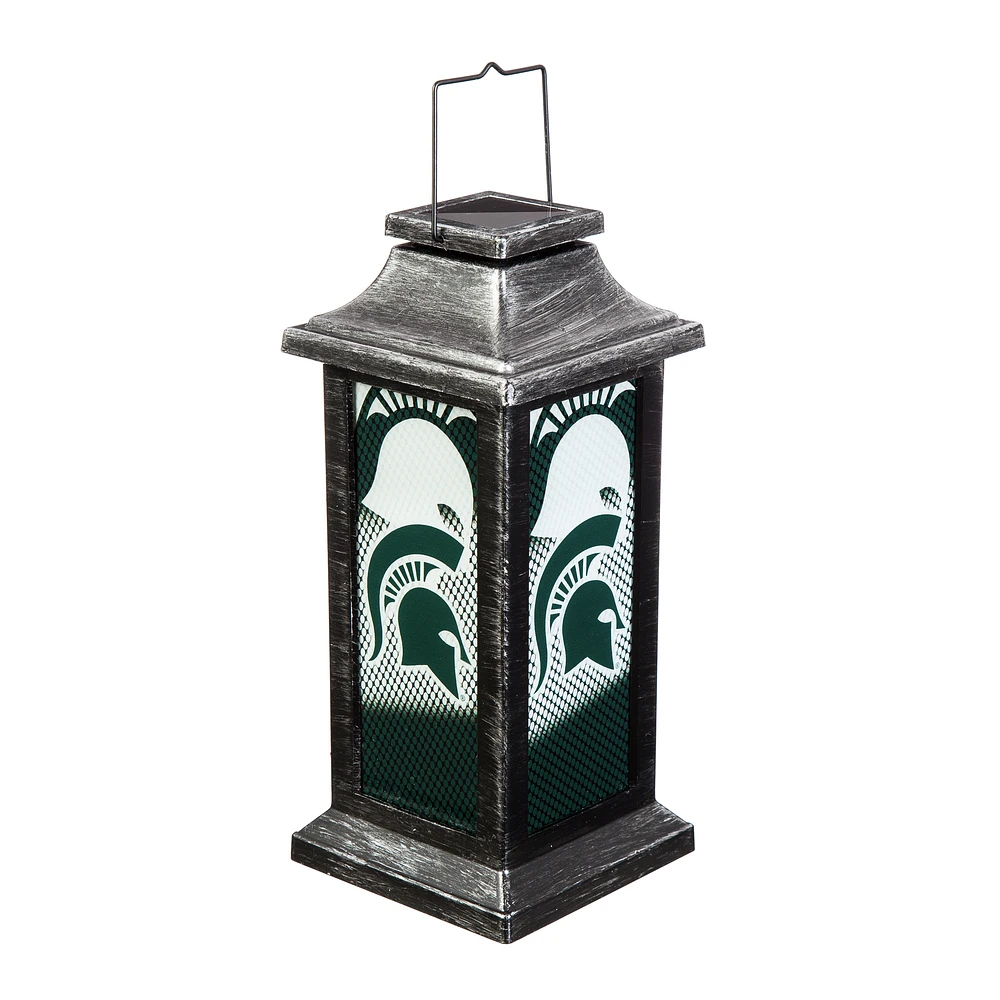 Michigan State Spartans Solar Garden Lantern