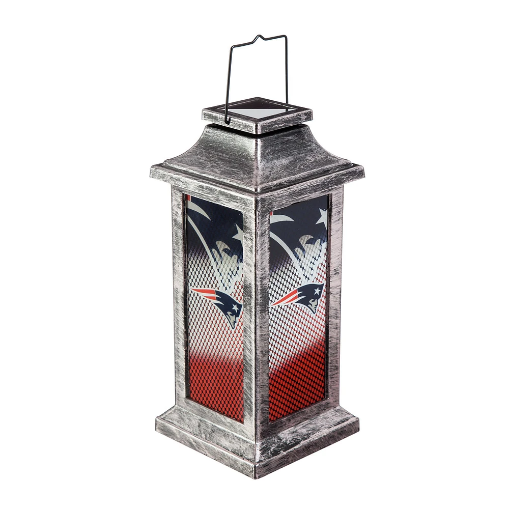 New England Patriots Solar Garden Lantern