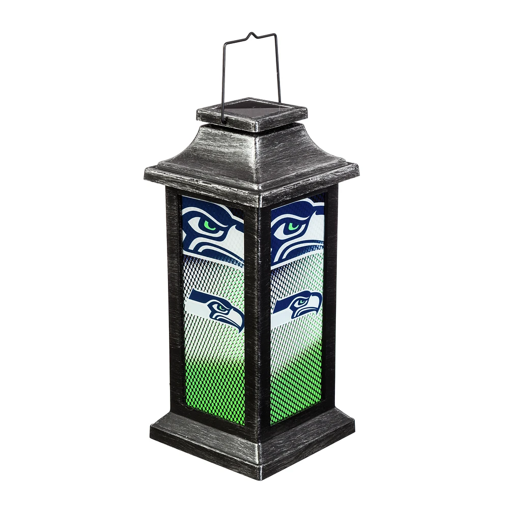 Seattle Seahawks Solar Garden Lantern