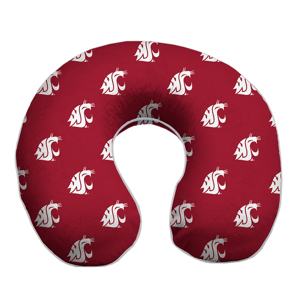 Washington State Cougars Travel Memory Foam Pillow