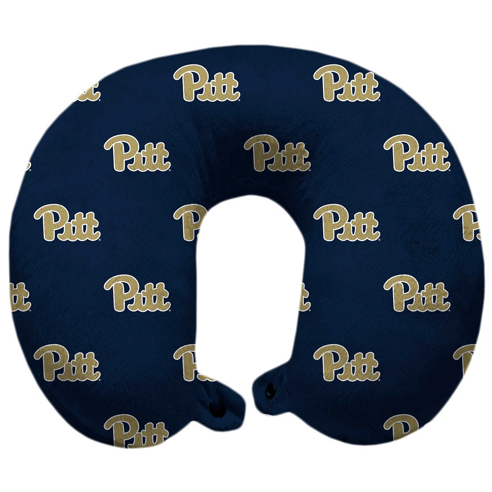 Pitt Panthers Polyester-Fill Travel Pillow