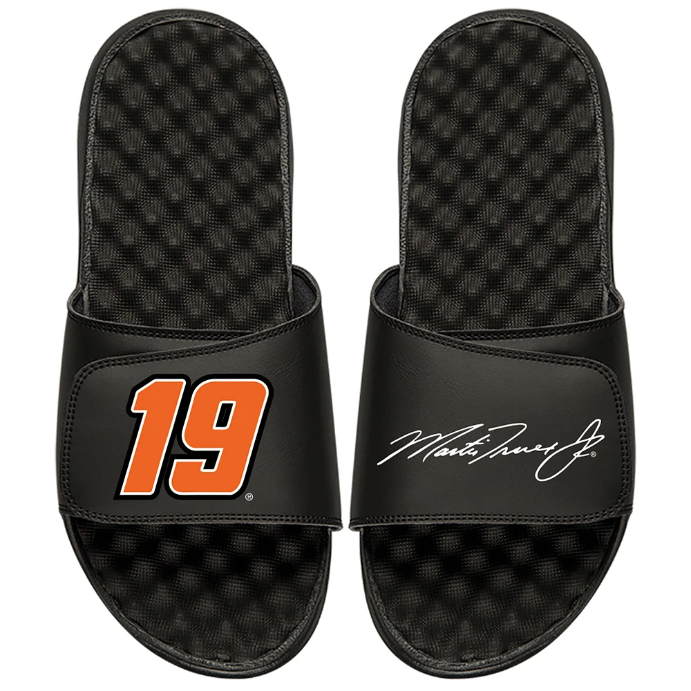 Martin Truex Jr ISlide Youth Signature Slide Sandals - Black