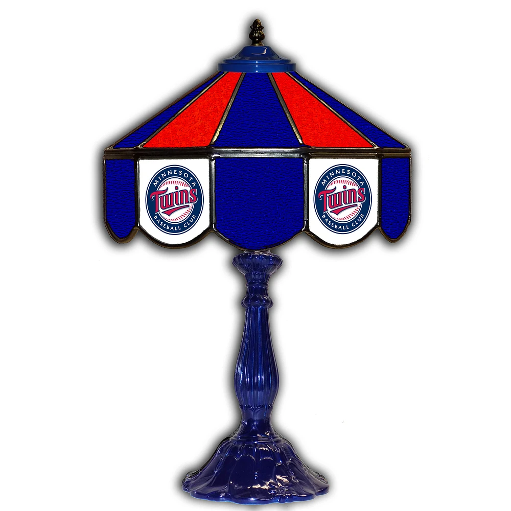 Minnesota Twins 21'' Glass Table Lamp