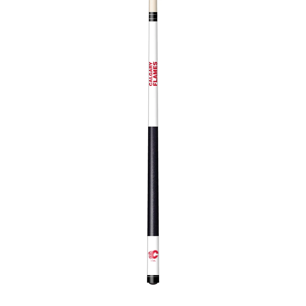 Calgary Flames Laser Etched Billiard Cue