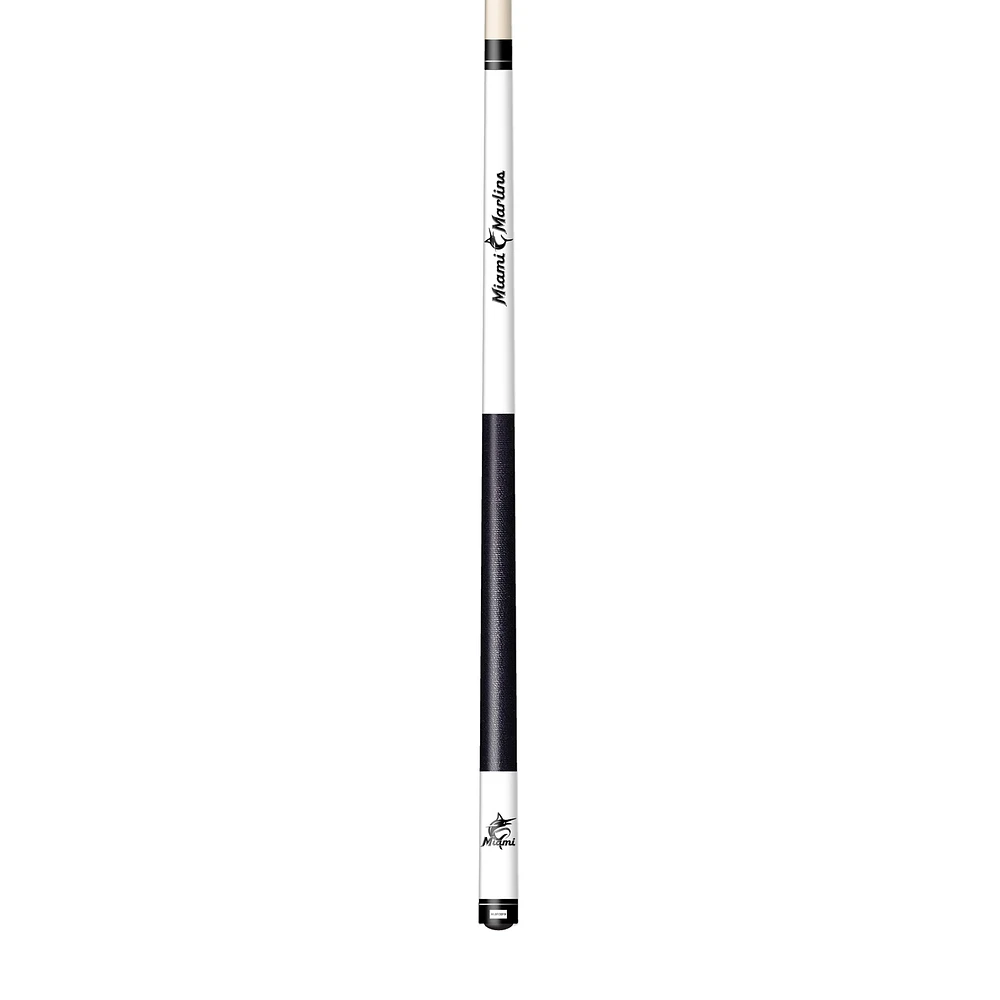 Miami Marlins Laser Etched Billiard Cue