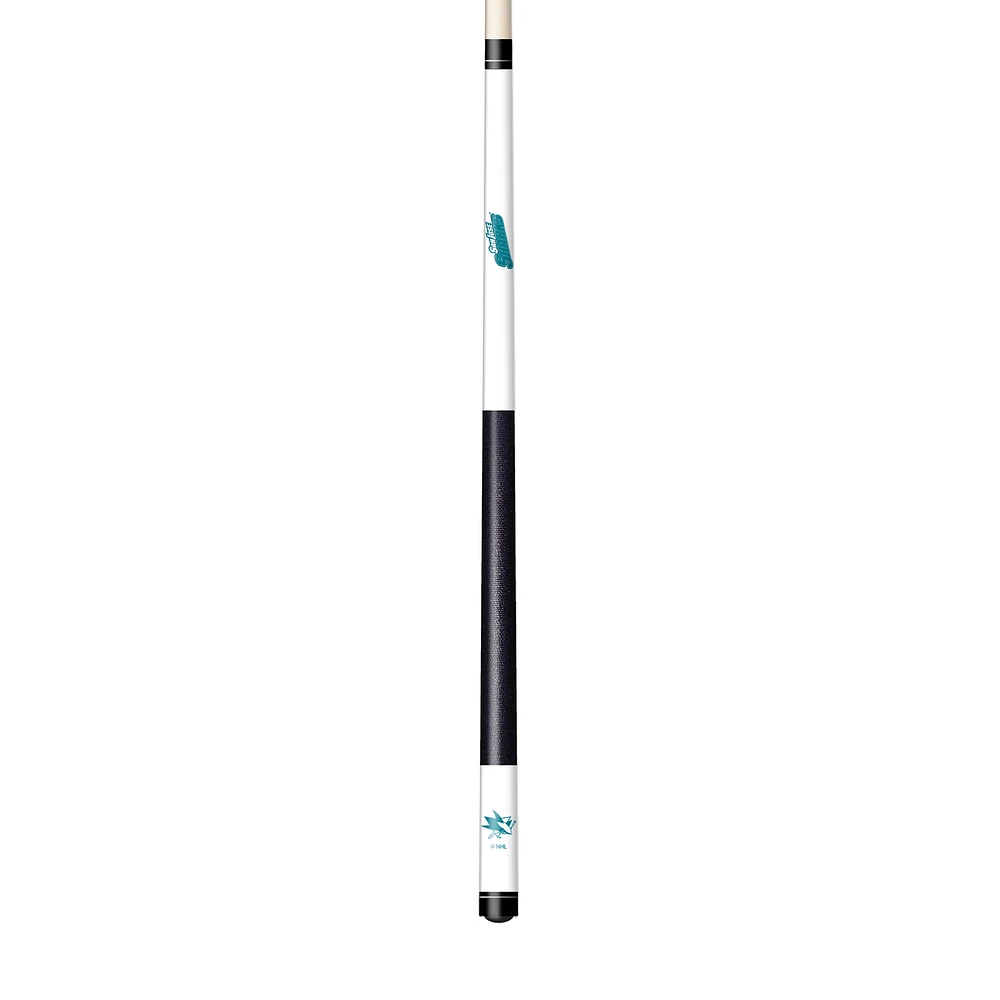 San Jose Sharks Laser Etched Billiard Cue
