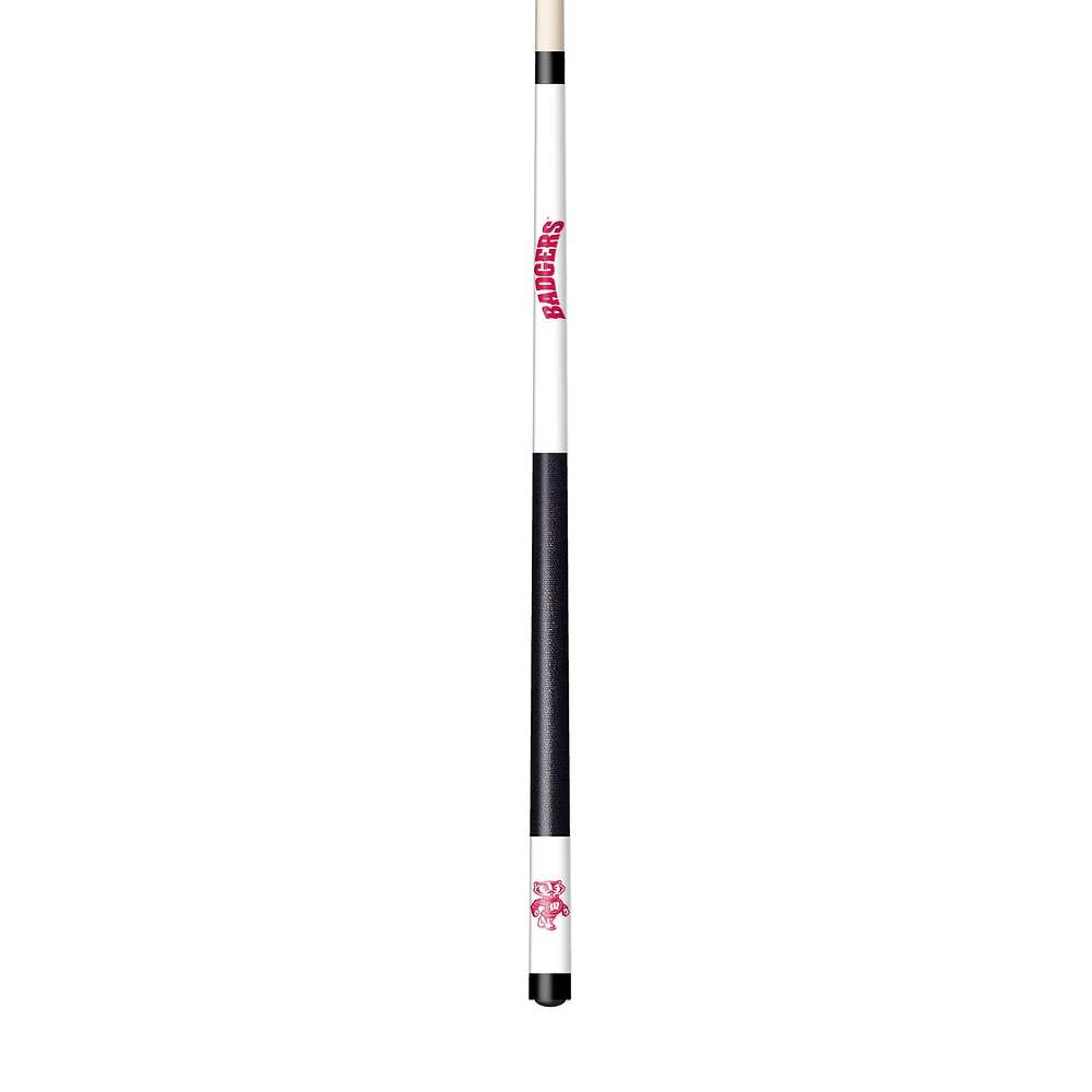 Wisconsin Badgers Laser Etched Billiard Cue