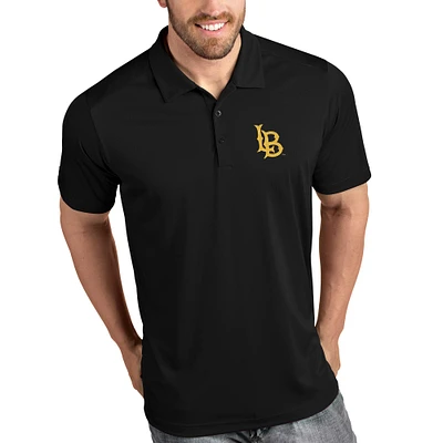 Cal State Long Beach The Antigua Tribute Polo Black