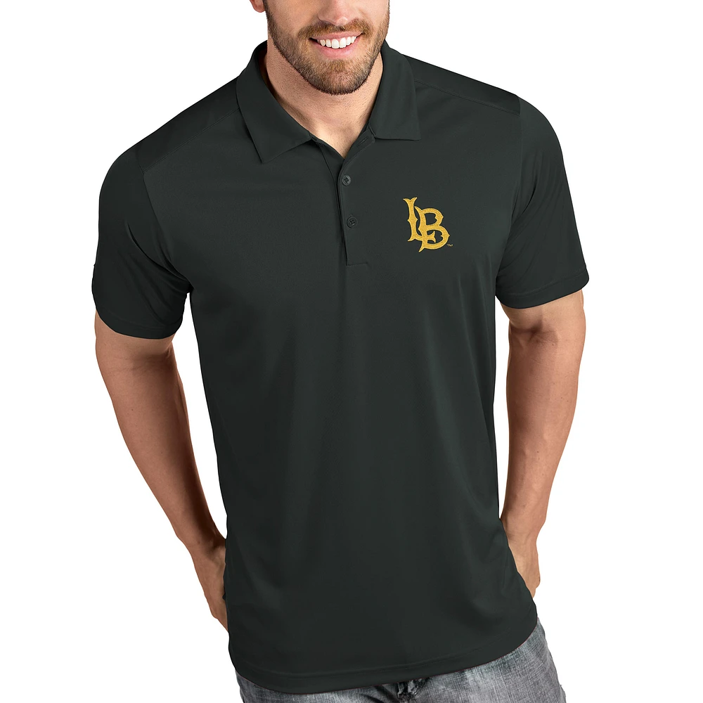 Cal State Long Beach The Antigua Tribute Polo - Charcoal