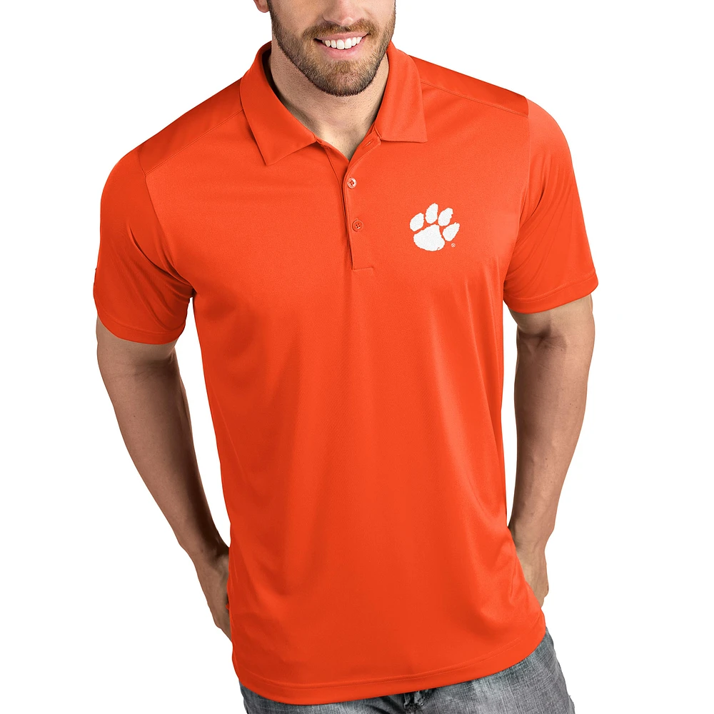 Clemson Tigers Antigua Tribute Polo - Orange