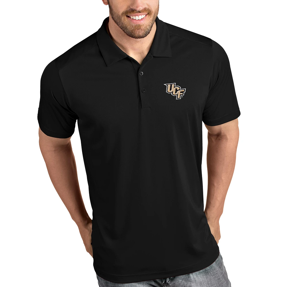 UCF Knights Antigua Tribute Polo - Black