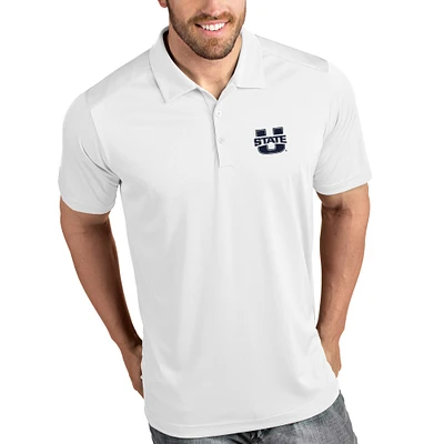 Utah State Aggies Antigua Tribute Polo