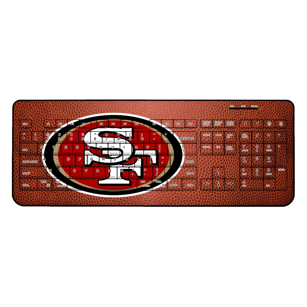 San Francisco 49ers Football Design Wireless Keyboard