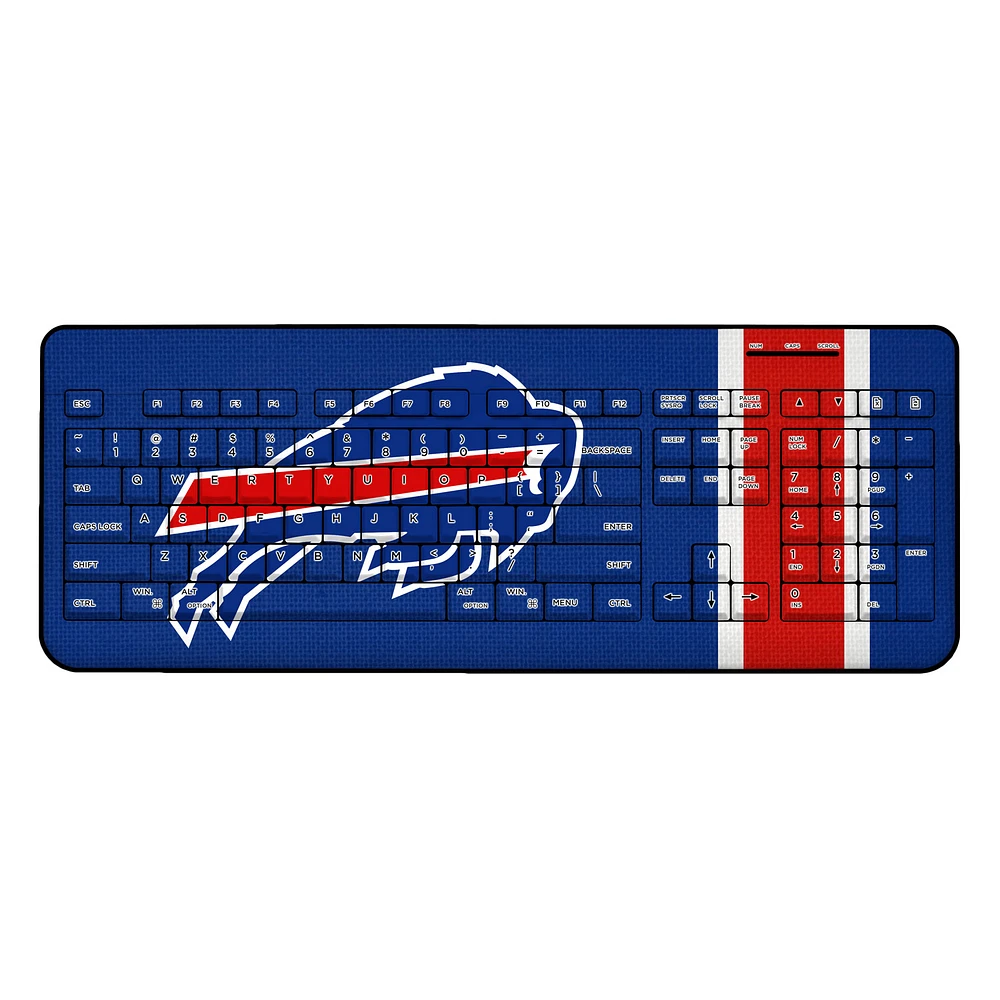 Buffalo Bills Stripe Wireless Keyboard