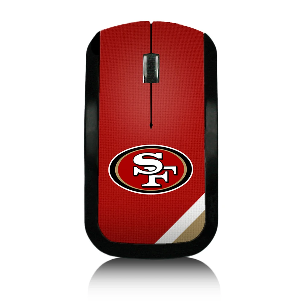 San Francisco 49ers Diagonal Stripe Wireless Mouse