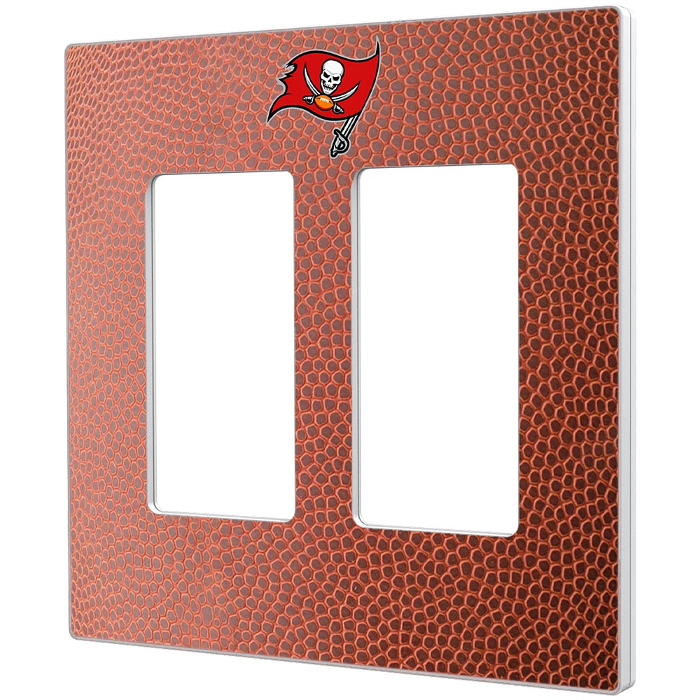 Tampa Bay Buccaneers Football Design Double Rocker Light Switch Plate